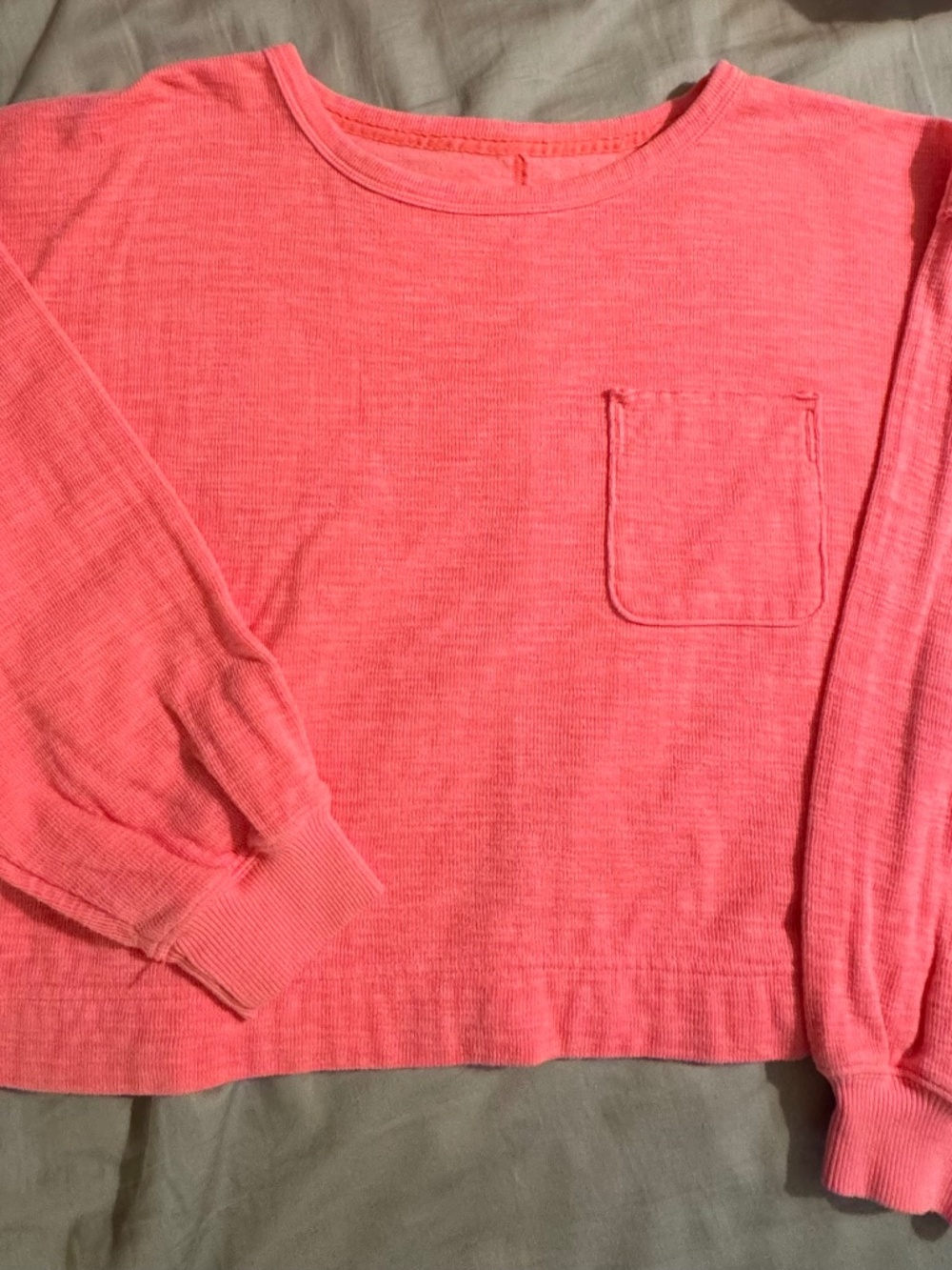 Casual coral top